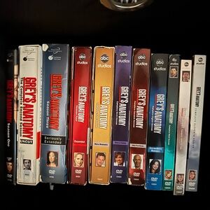 Grey’s Anatomy DVD sets, seasons 1 through 11